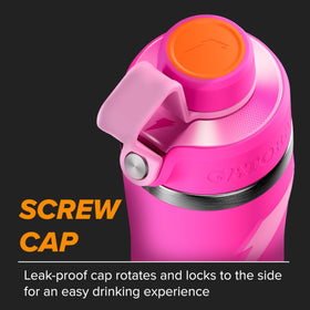 Gatorade Overtime bottle dent-resistant stainless steel for durability