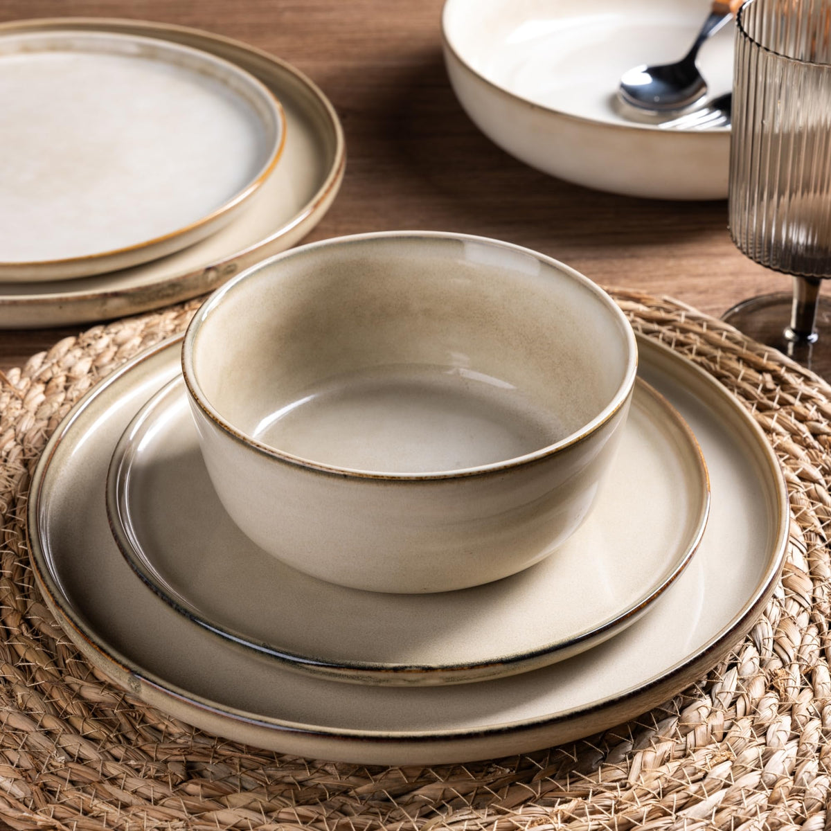GBhome bowls 5.75 inches, sturdy for cereals and soups
