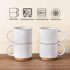 GBHome gift-ready packaging makes this mug set ideal for birthdays or holidays.