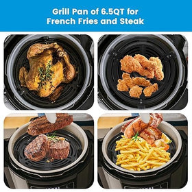 GCQ bumper pack keeps the plate stable during cooking