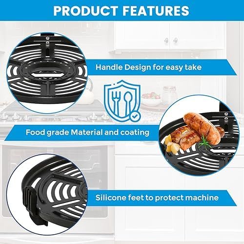 GCQ grill plate for Ninja FD401 with even browning