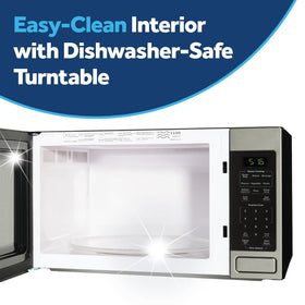 GE Countertop Microwave Instant On settings for popcorn and quick meals