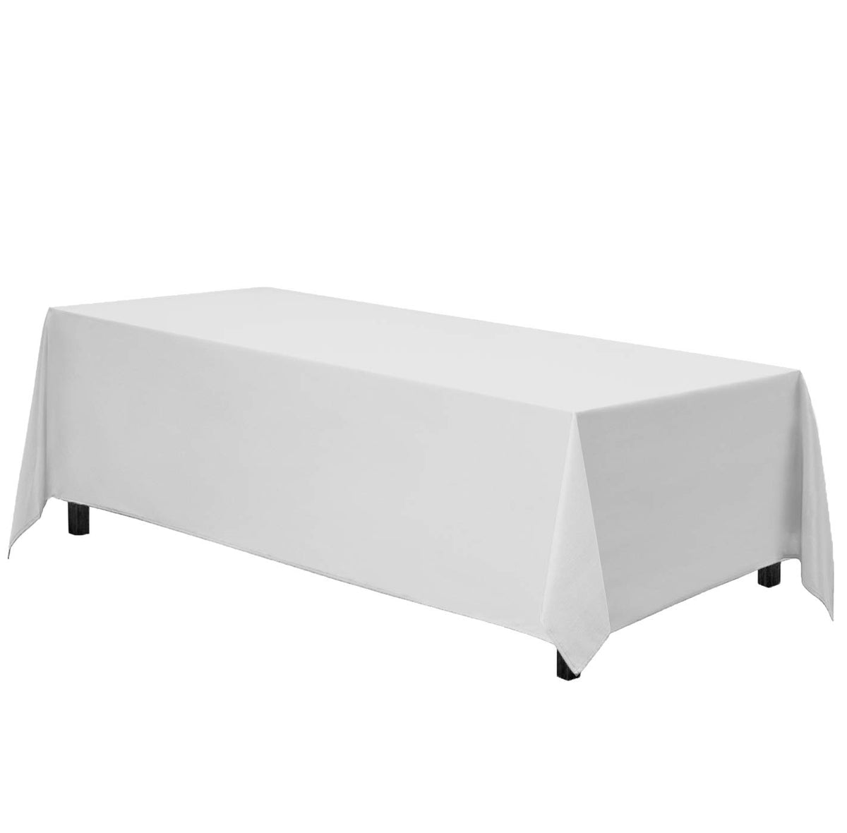 Gee Di Moda tablecloth showcases a 30-inch floor drop for extra spill protection.
