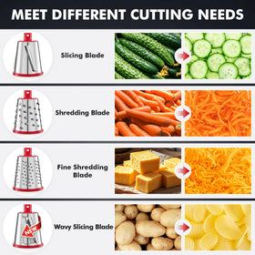 Geedel 430 stainless steel blades deliver sharper cuts with consistent results.