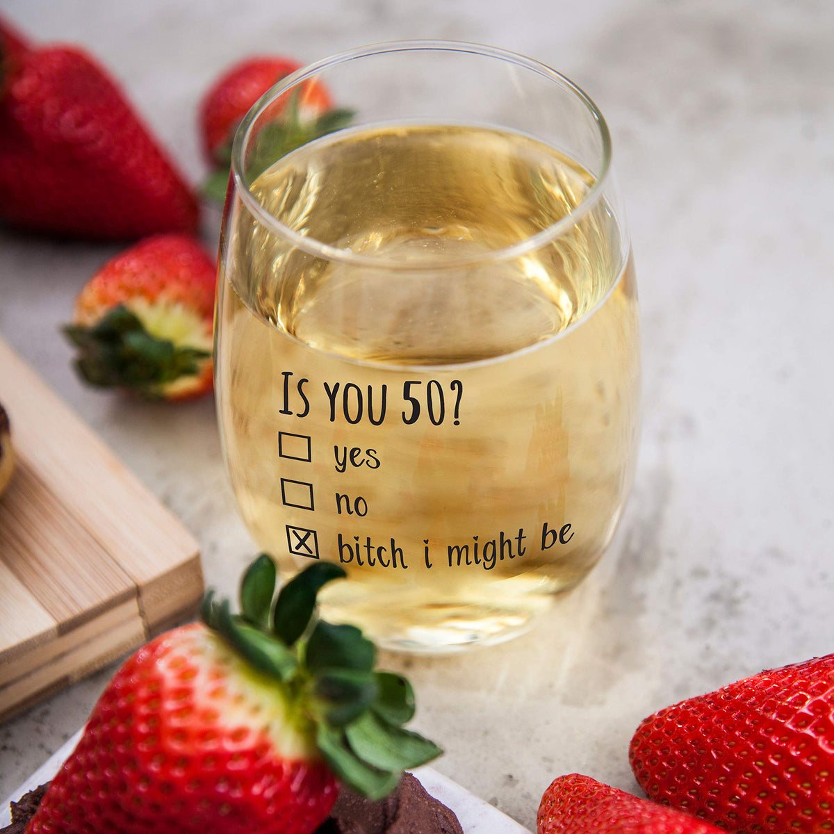 Gelid Is You 50 wine glass as a versatile gift for men and women