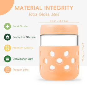 Gemice jar is dishwasher-safe, simplifying cleanup after yogurt parfaits and smoothies