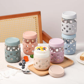 Gemice grab-and-go jar keeps snacks fresh on the move.