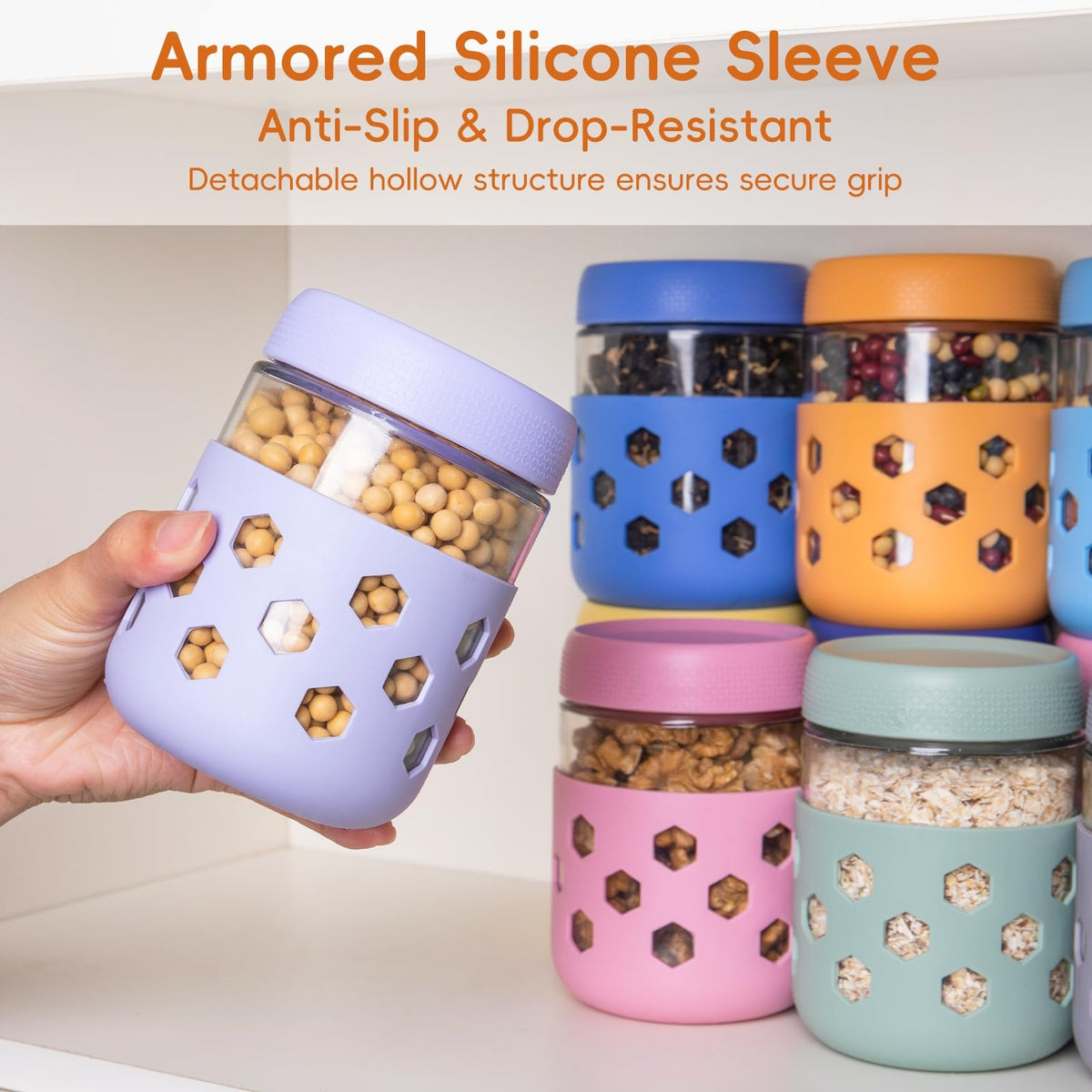 Close-up of Gemice sleeve showing durability and color personalization