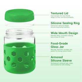 Gemice colorful silicone sleeve design adds visibility and protection against drops.