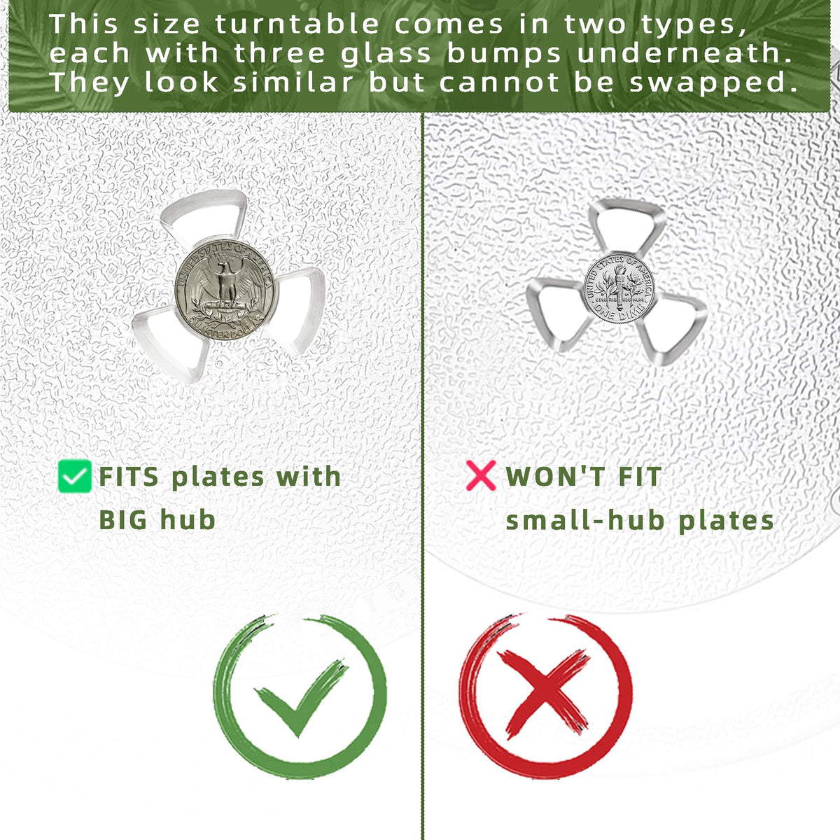 Gemroom borosilicate microwave glass plate, dishwasher safe and heat resistant.