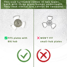 Gemroom borosilicate microwave glass plate, dishwasher safe and heat resistant.