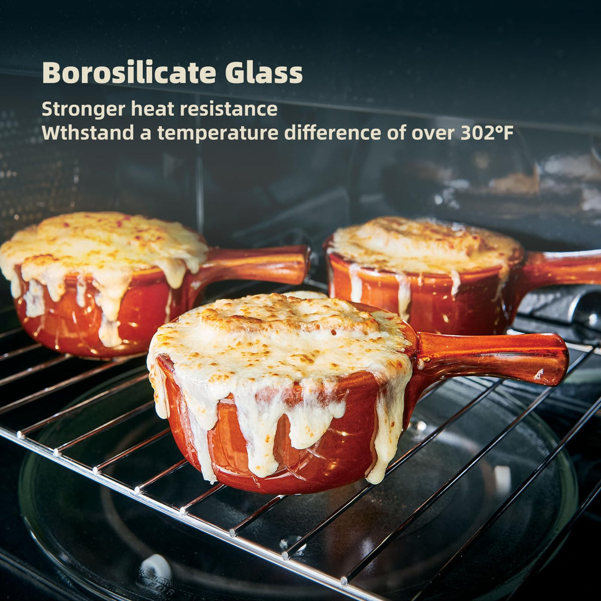 Gemroom easy to clean 12.5-inch microwave glass plate in use