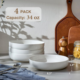 Gencywe fruits-noodles-dinner-plate demonstrates versatile serving for meals and gatherings