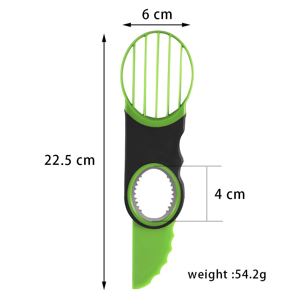 Generic avocado tool shown in use for smooth, mess-free prep.