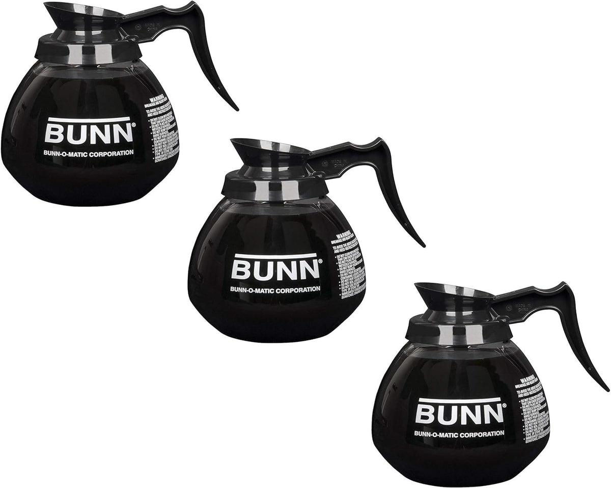 Generic Supply Depot regular-decanter black with 12-cup capacity, ideal for home coffee service.