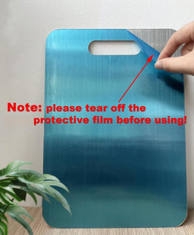 Generic Titanium Cutting Board Set of 3 double-sided boards for versatile prep