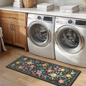 GENIMO kitchen runner offers extended coverage for prep areas and sinks.