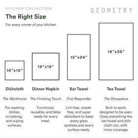 GEOMETRY California-designed, sustainably made towels
