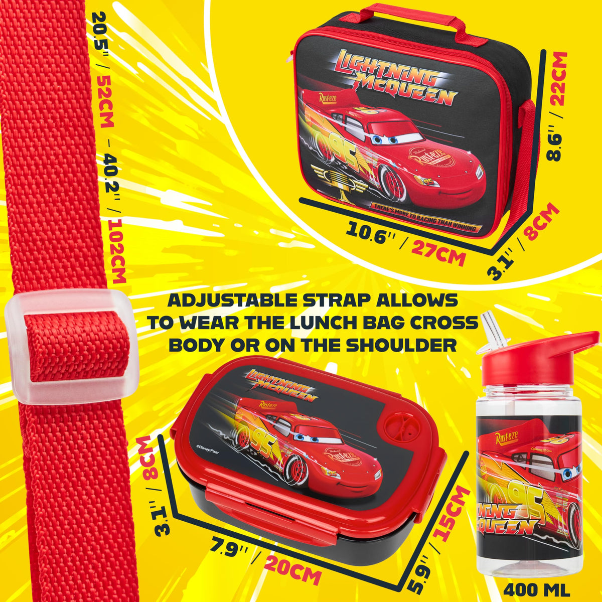 Get Trend Disney Cars gift set makes a delightful back-to-school present.