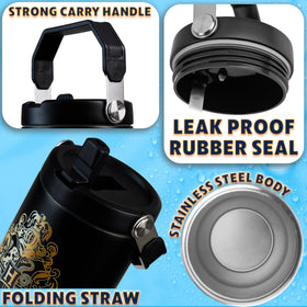 Get Trend Harry Potter tumbler has a sturdy carry handle for easy transport.