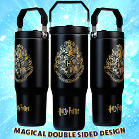 Get Trend Harry Potter 30oz insulated cup keeps drinks cool on trips and at school.