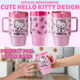 Get Trend Hello Kitty BPA-free bottle close-up shows safety.