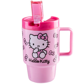 Get Trend Hello Kitty water bottle front view, ideal for kids on the go.