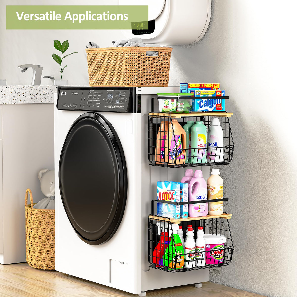 GGIU magnetic shelf installs easily on metal surfaces without tools
