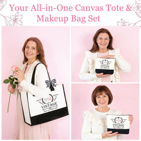 Giftota 1956 makeup pouch keeps essentials organized on the go