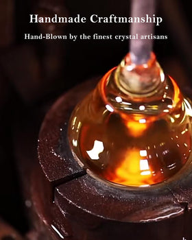 GIHOP lead-free crystal martini glasses offer clear brilliance for your home bar.