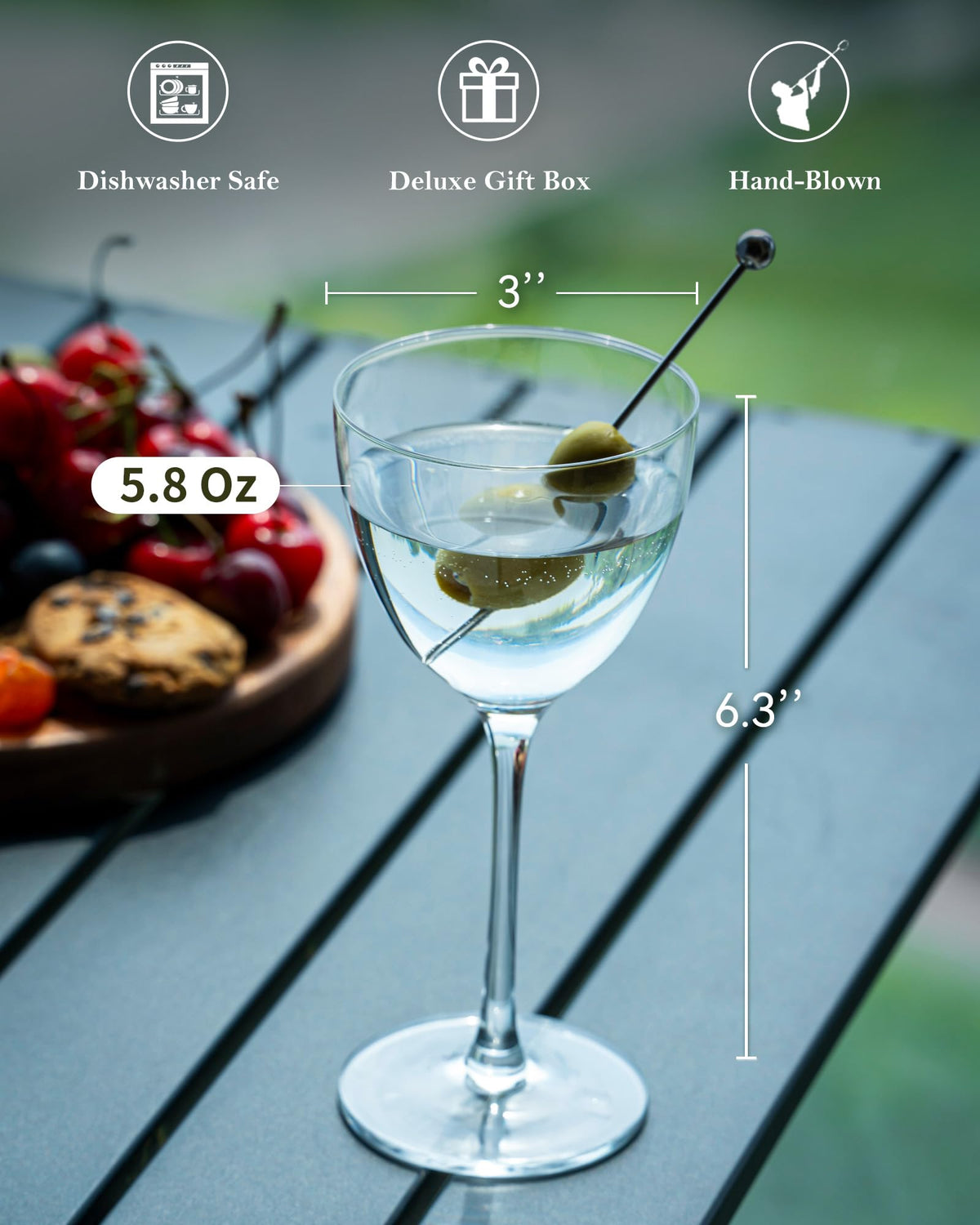 GIHOP premium crystal shine enhances any home bar display