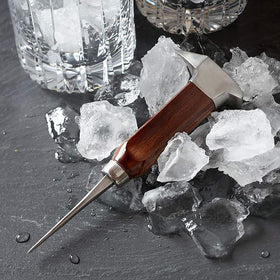 Gihunk hammer-style ice pick with top anvil for controlled scoring