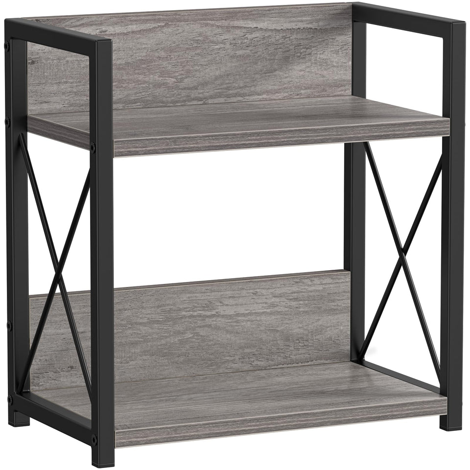 Giikin 2-tier countertop organizer keeps spices neatly arranged and within easy reach.