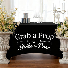 Gilprop soft-texture tablecloth provides a comfortable touch for guests