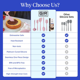 GIR utensils heat resistant to 425F for versatile cooking