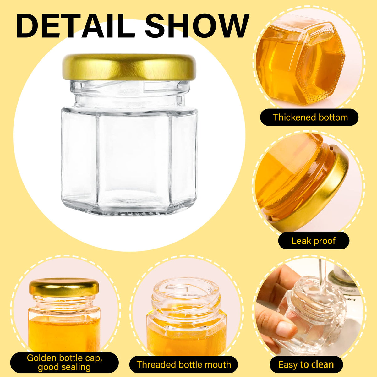 GIVAMEIHF bee pendant elevates jar accents for wedding or party décor