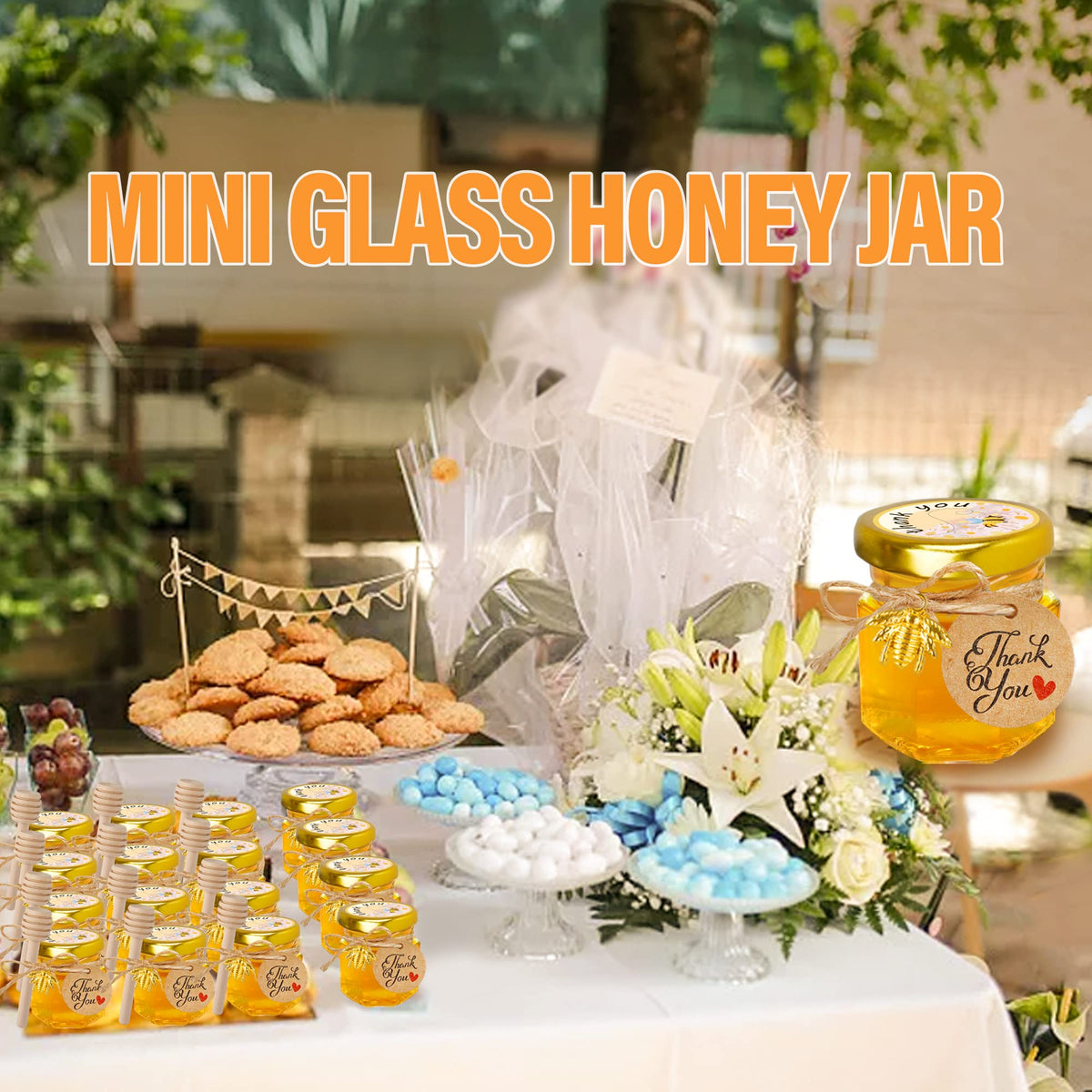 GIVAMEIHF clear glass honey jar is dishwasher safe and easy to clean
