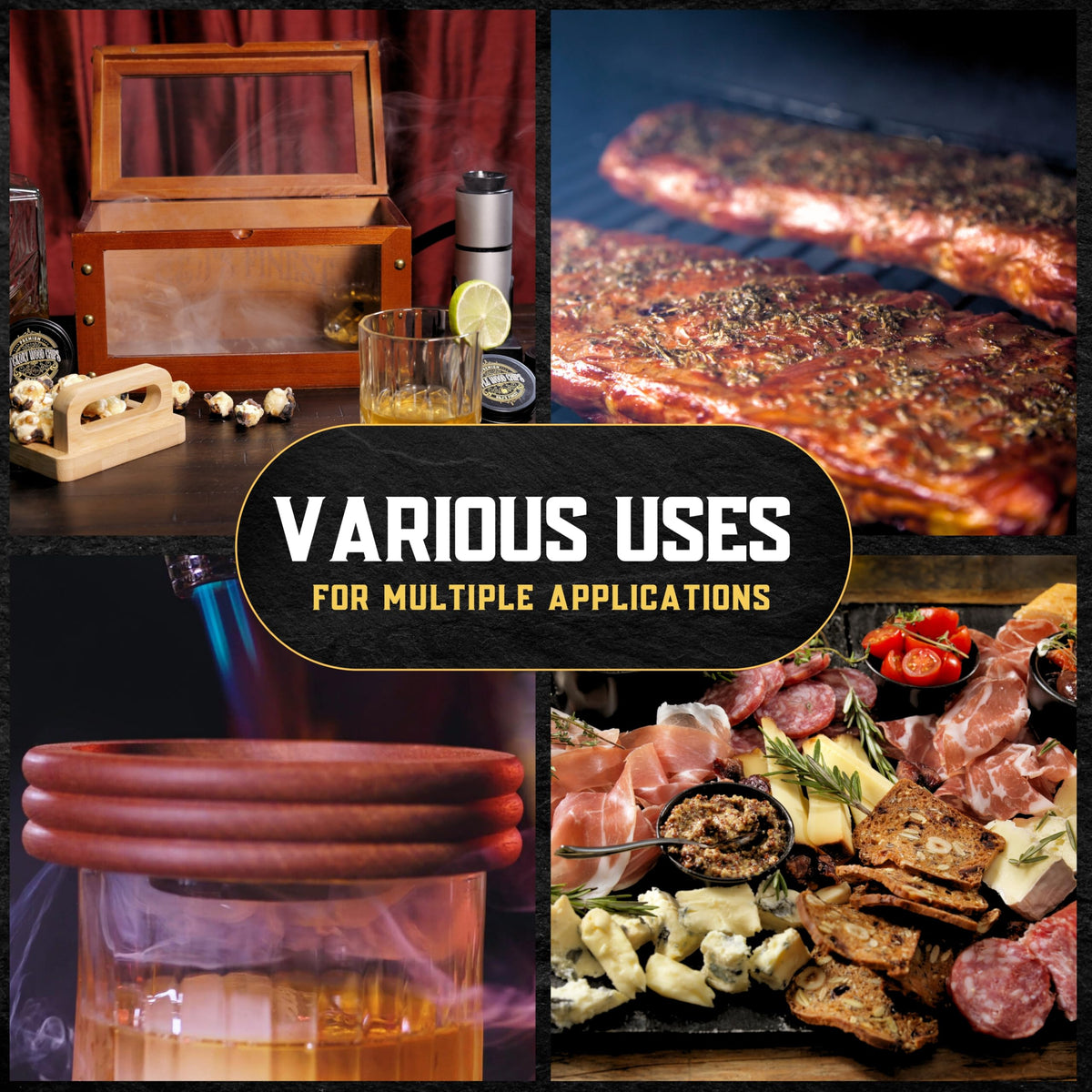 G & J's Finest oak and hickory chips deliver bold whiskey smoke