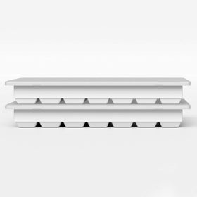 Glacio BPA-free tray creates 1.3-inch ice cubes for precise chilling.