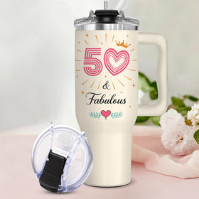 GLAKEUN insulated tumbler keeps drinks hot or cold for hours.