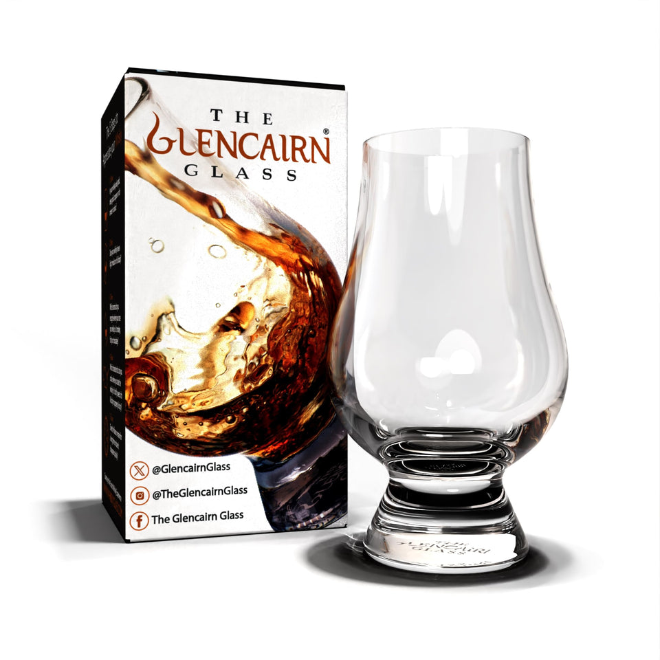GLENCAIRN crystal whiskey glasses in gift carton ideal for gifting and entertaining