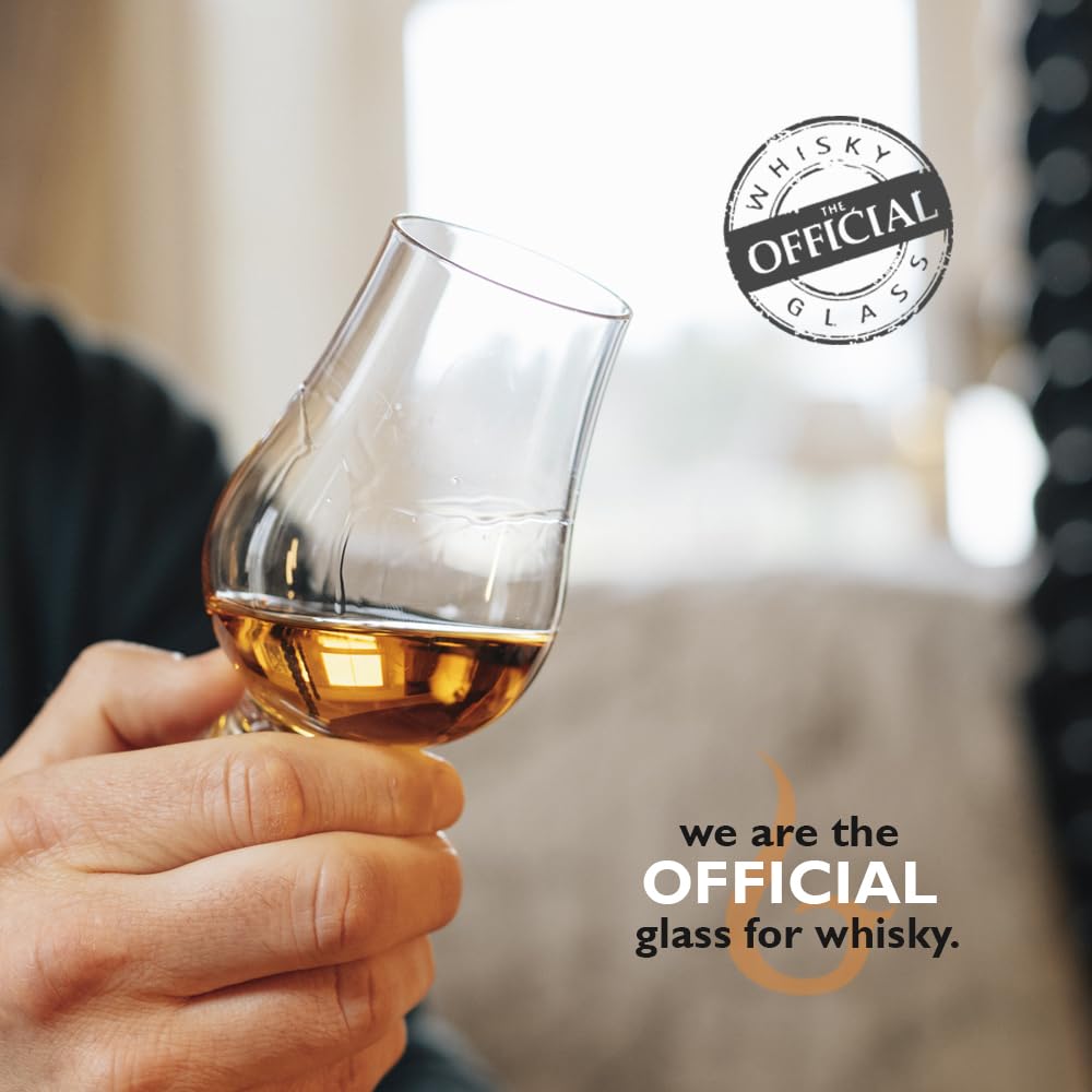 Glencairn glass award-winning design signals trusted quality.