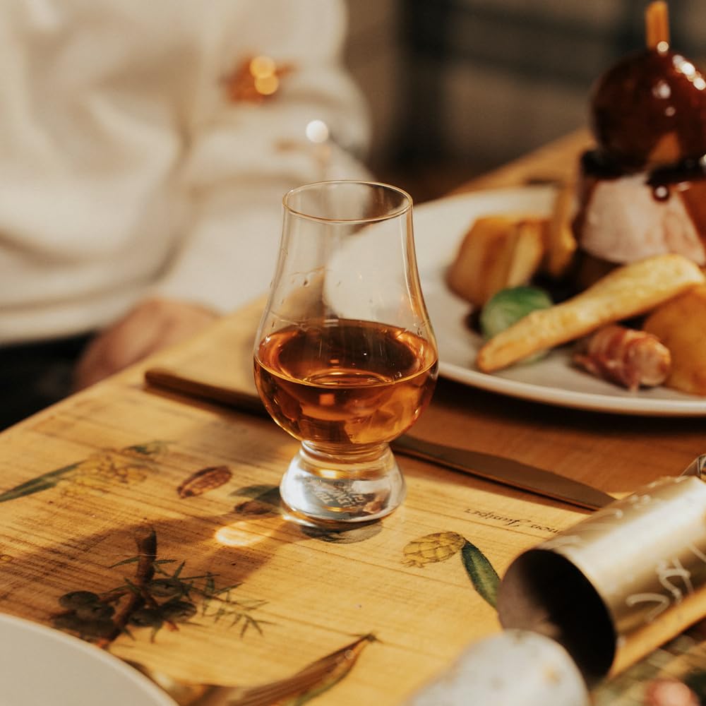Glencairn glass complements a barware collection.
