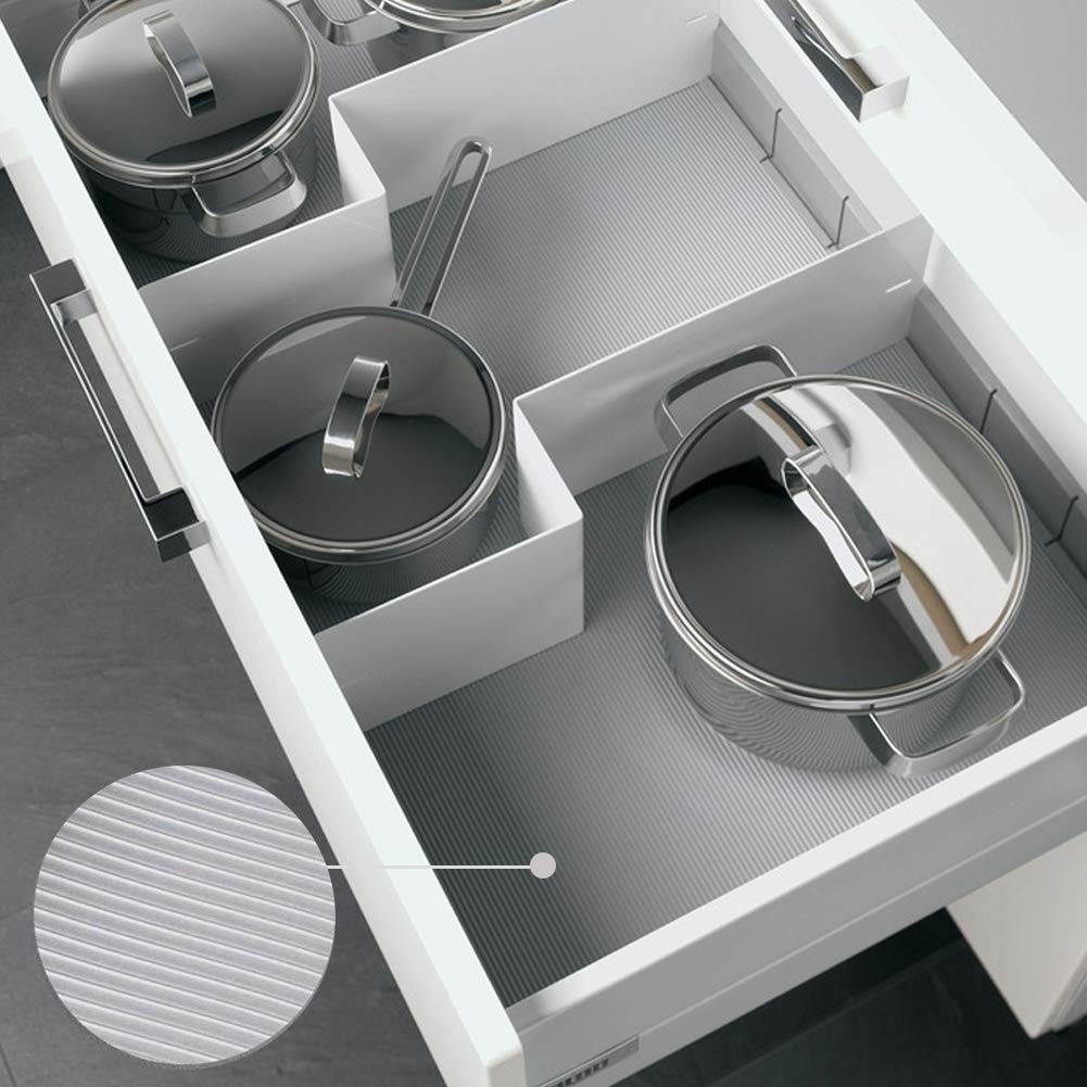 Glomen desk liner non-slip surface helps keep supplies in place.