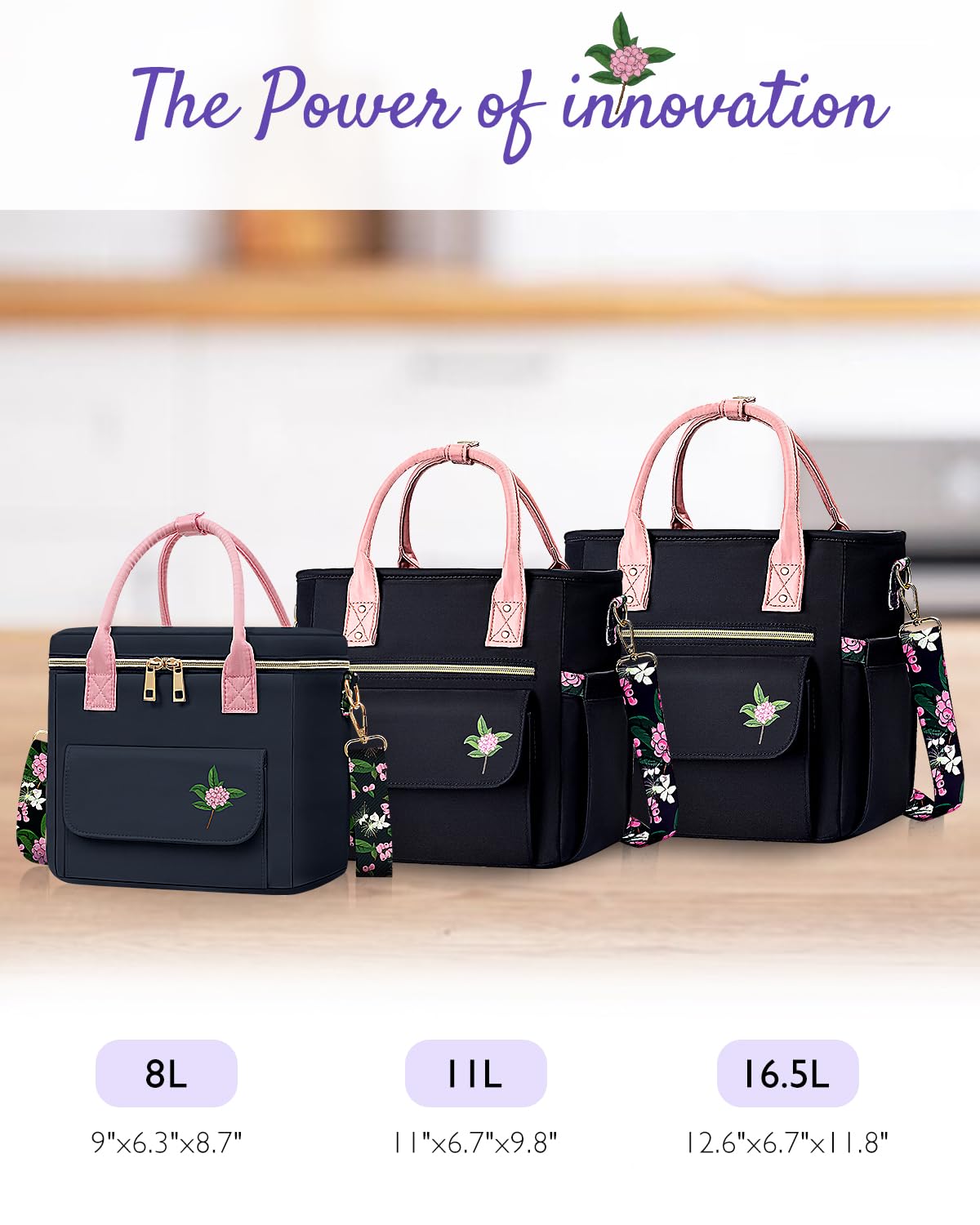 GLORIEROO 16.5L capacity suits work, school, and picnic outings
