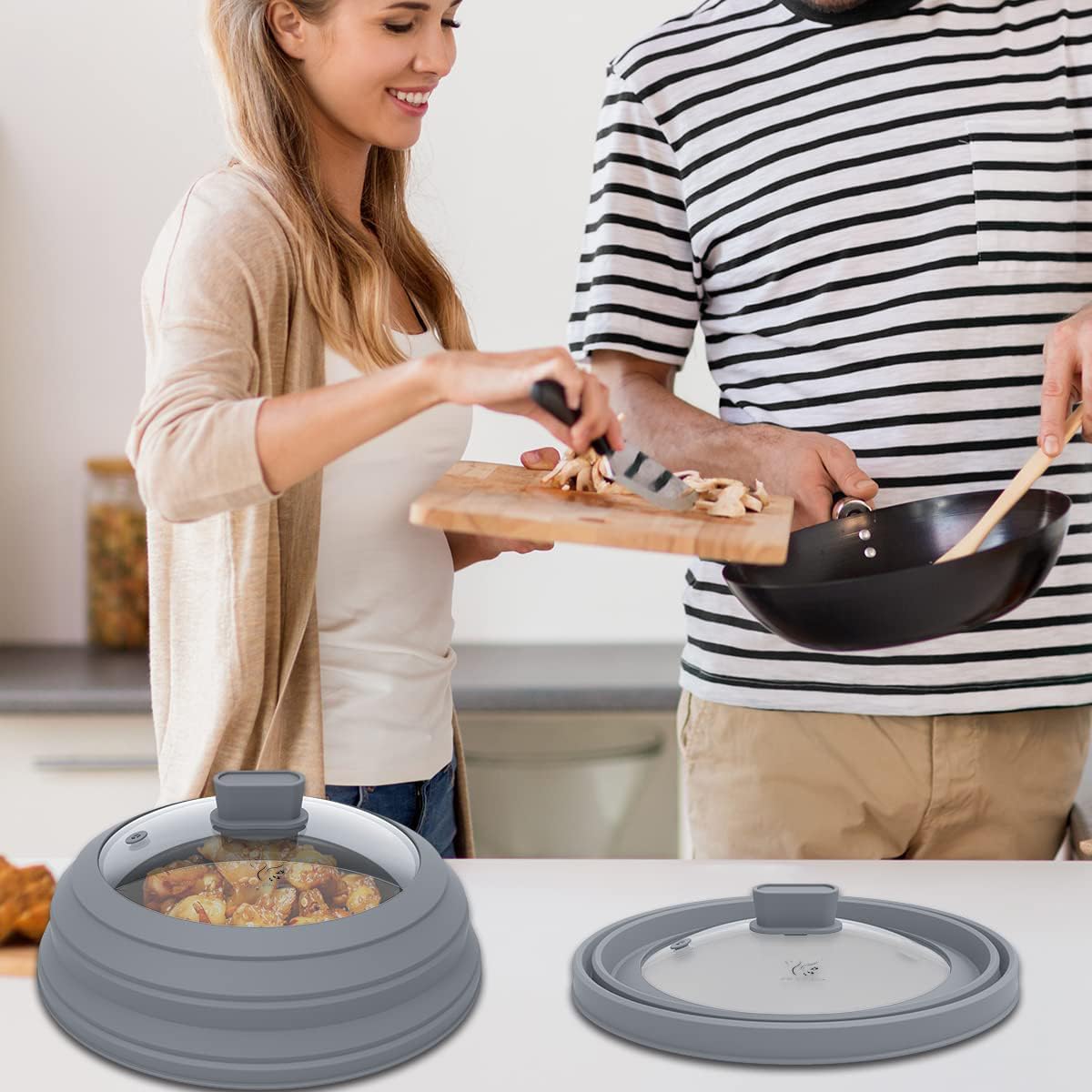 GLOU-GLOU GGG light grey color suits modern kitchen decor.