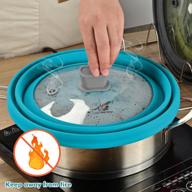 GLOU-GLOU GGG fits 11.8 inch plates, making leftovers easy to reheat