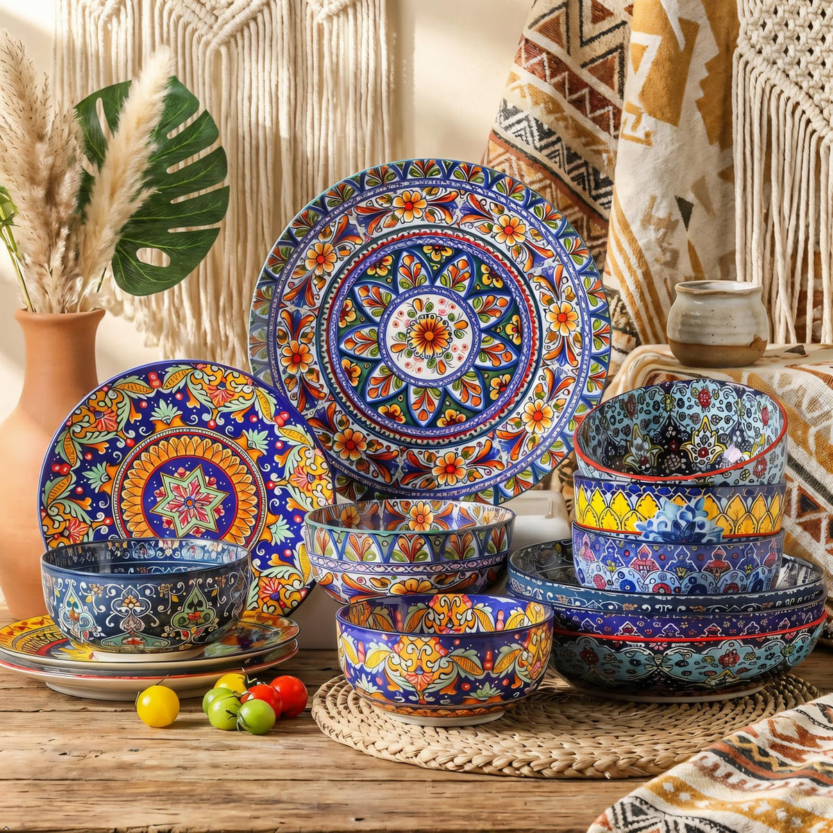 Glowworm bowls for pasta, salads, and desserts with stylish presentation.