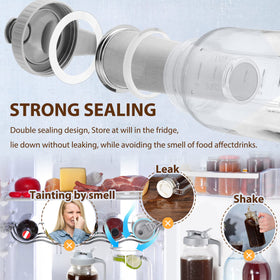 Glyntrof seal ring close-up highlighting leak-proof seal for brewing.