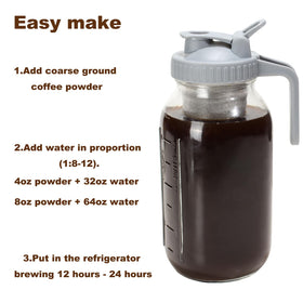 Glyntrof sun tea infuser setup for refreshing infused beverages.